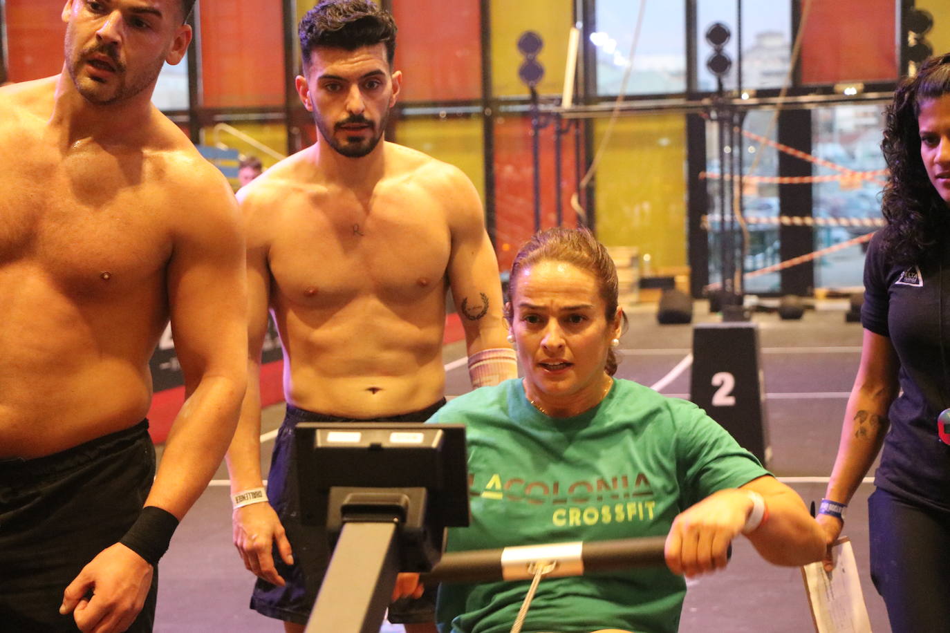 León disfruta del crossfit en el Palacio de Exposiciones