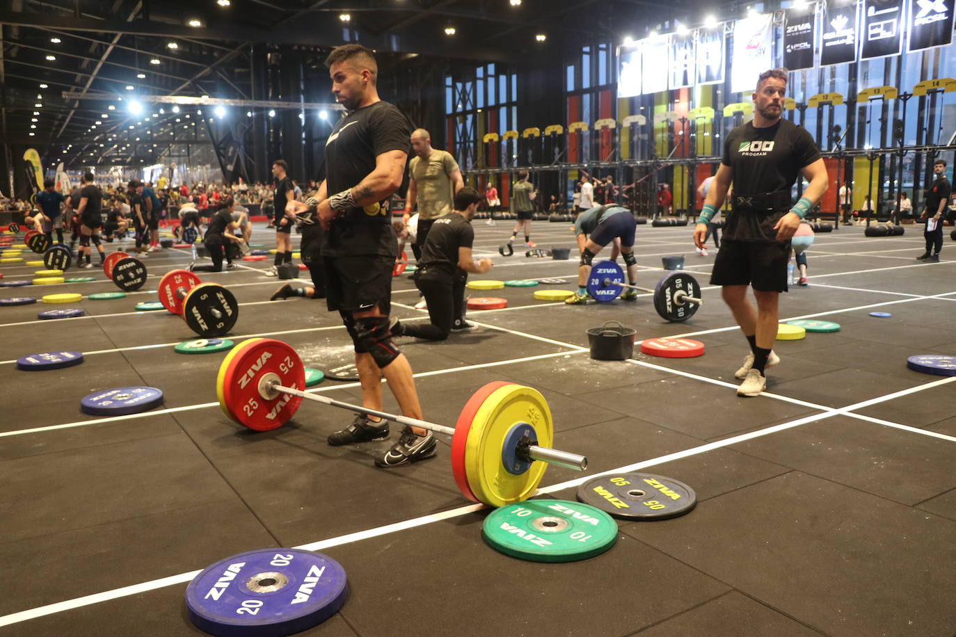 León disfruta del crossfit en el Palacio de Exposiciones