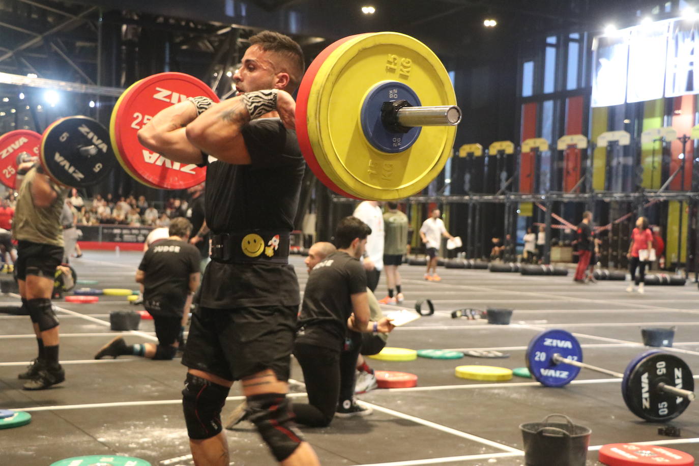 León disfruta del crossfit en el Palacio de Exposiciones