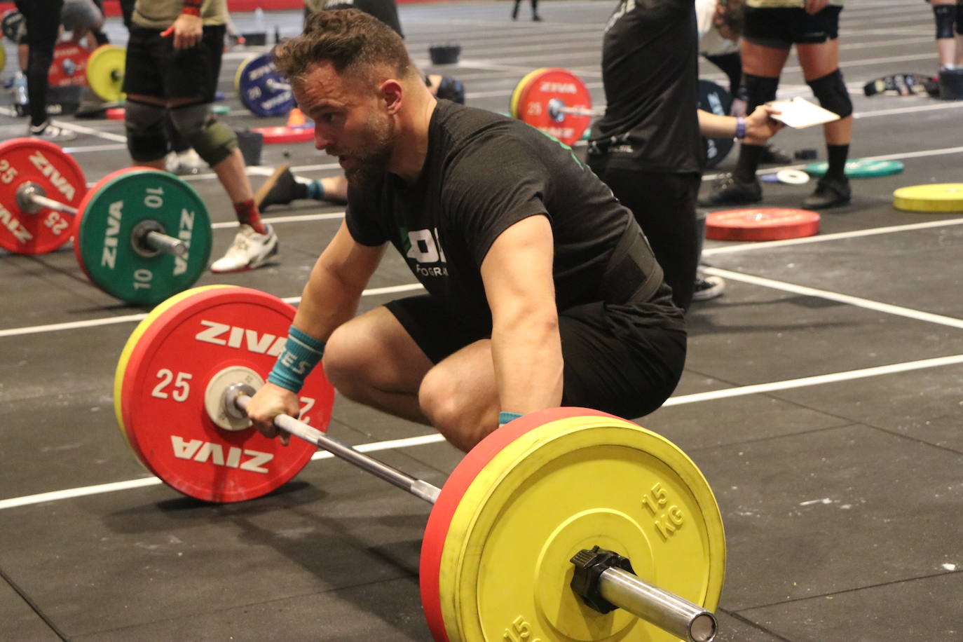 León disfruta del crossfit en el Palacio de Exposiciones