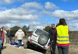 Uno de los accidentes regristrados en la N-630 durante el último año.