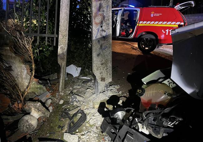 Accidente en Castrocalbón.