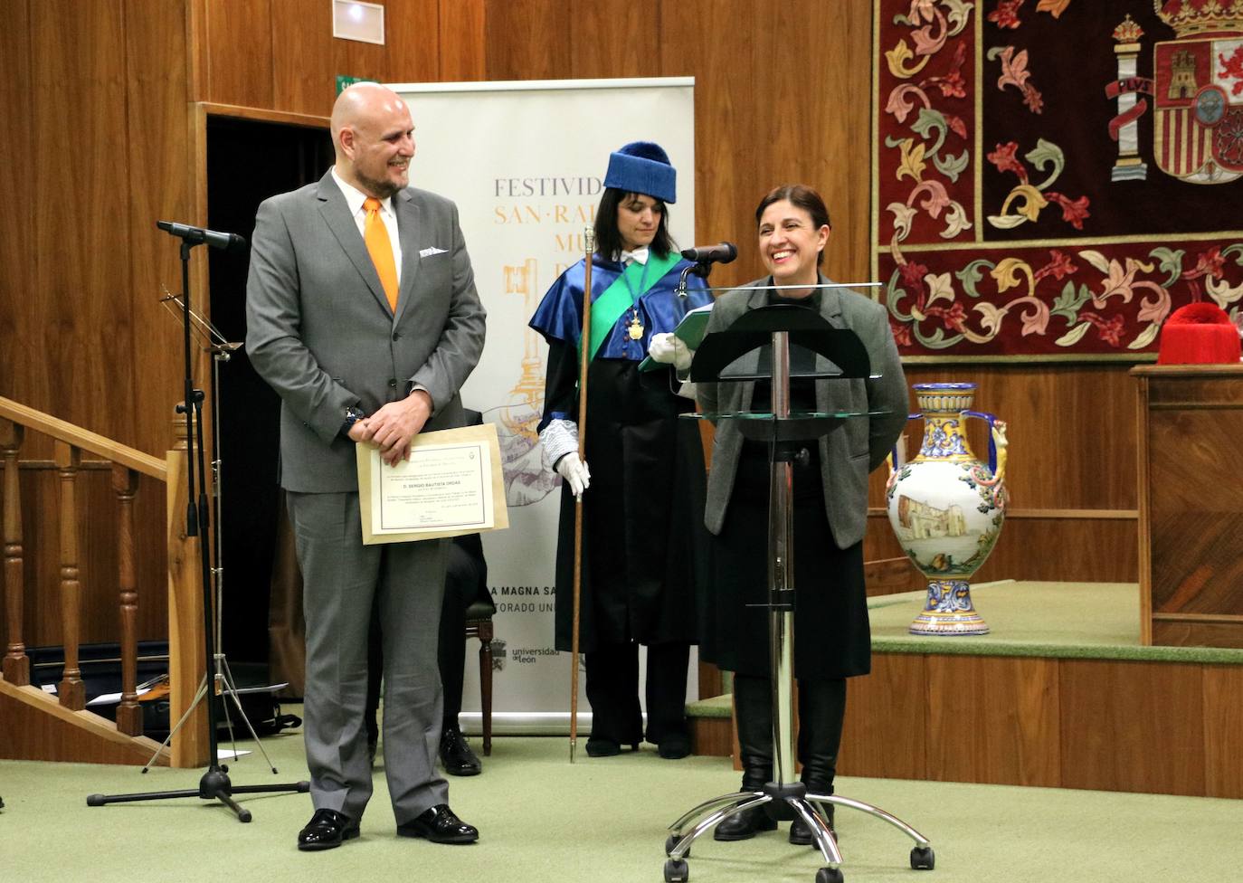 Graduación de Derecho en la Universidad de León