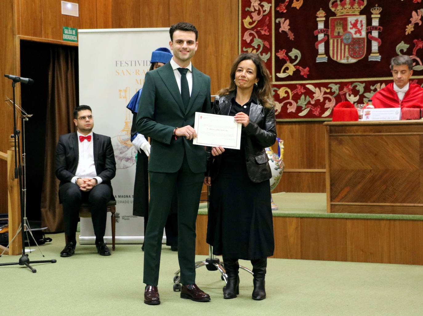 Graduación de Derecho en la Universidad de León