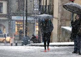 La nieve puede llegar a la capital leonesa.