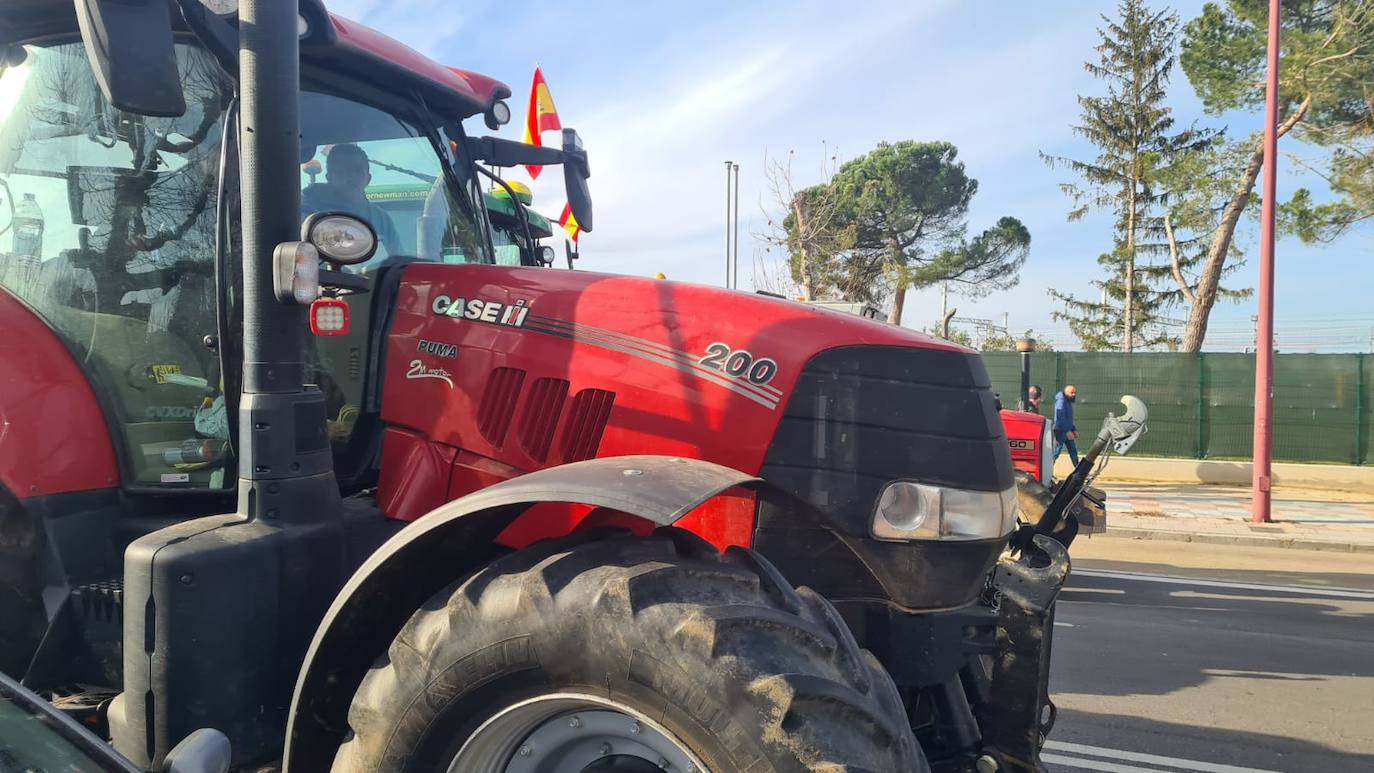 &#039;Tractorada&#039; del sector agrario en León