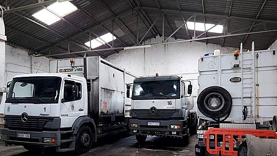 La crítica situación de San Andrés deja solo dos camiones de basura