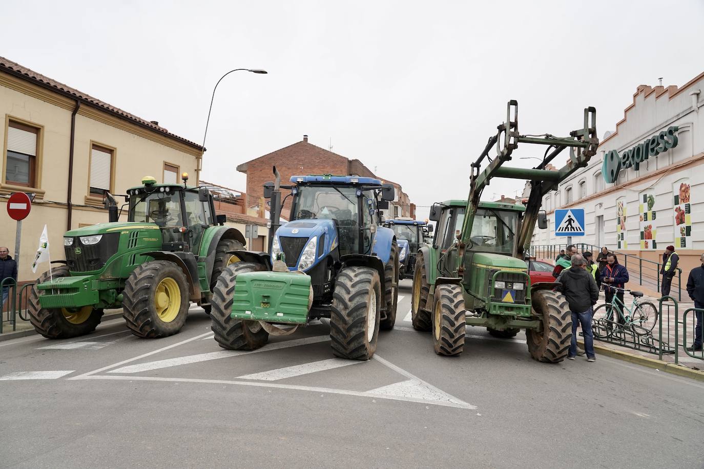 Nueva tractorada en la provincia de León