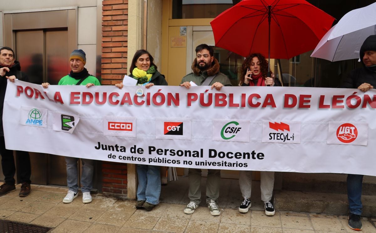 Concentración de la educación leonesa