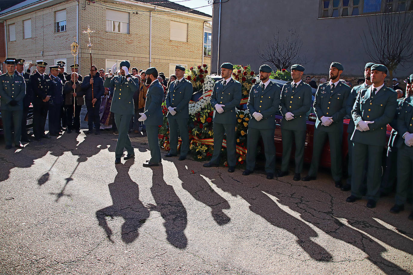 Funeral de David Pérez, el guardia civil asesinado en Barbate