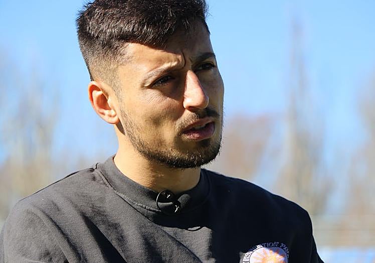 Kevin Presa, durante la entrevista con leonoticias.