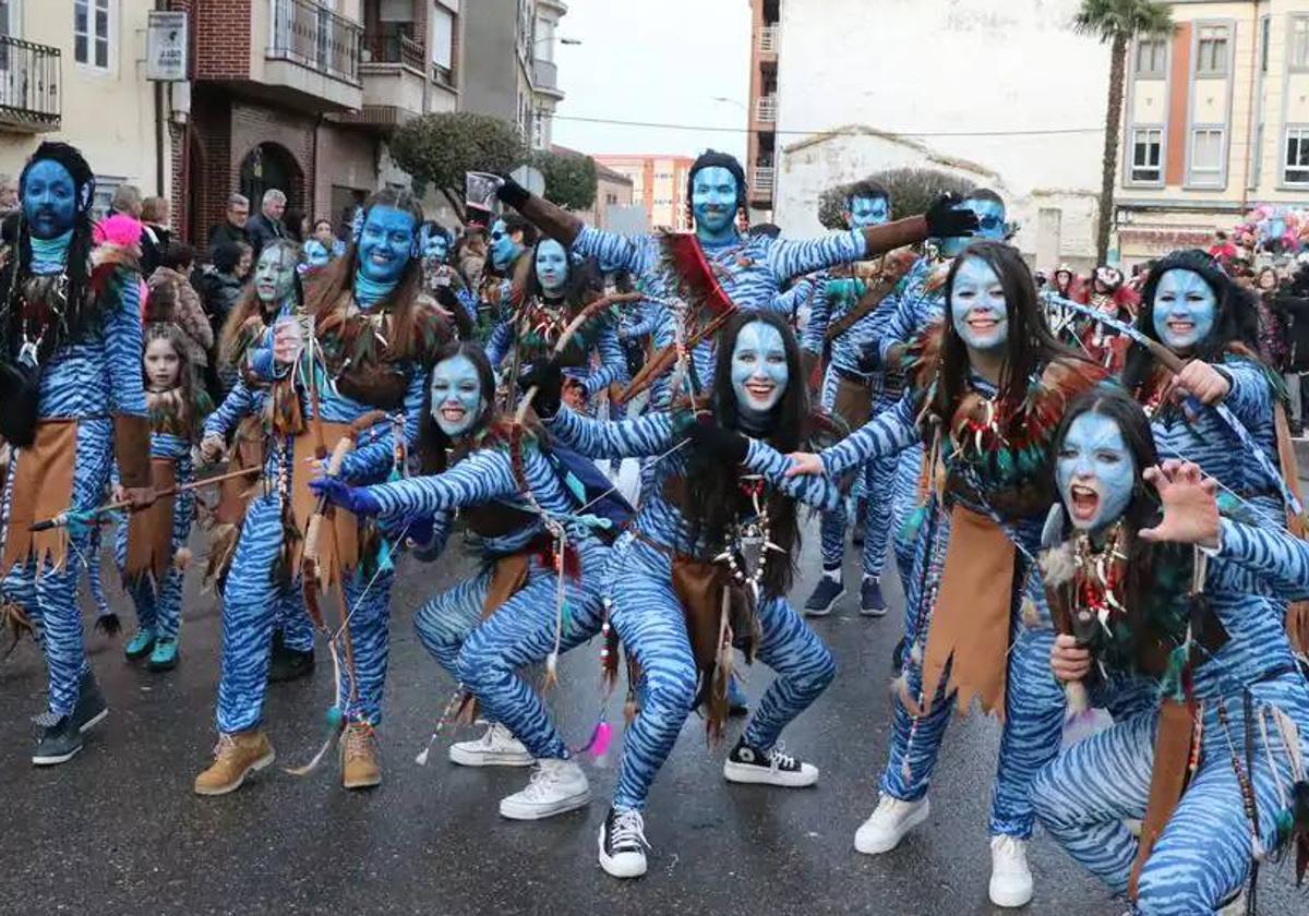 Imagen del carnaval de La Bañeza en 2023