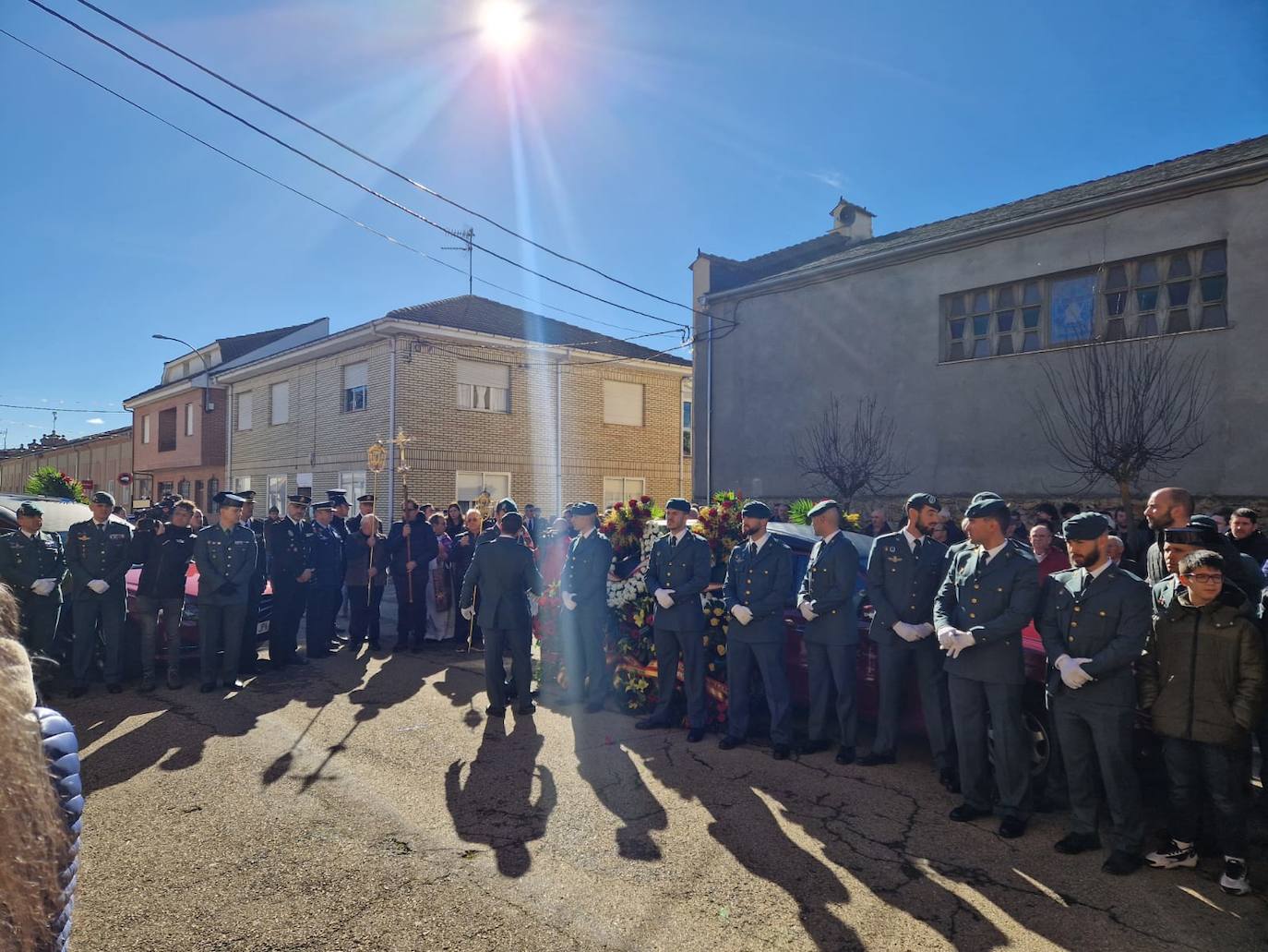 Funeral de David Pérez, el guardia civil asesinado en Barbate