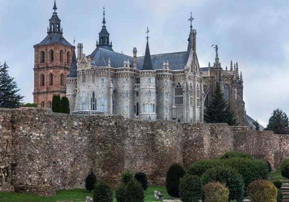 Imagen del Palacio de Gaudí en Astorga.