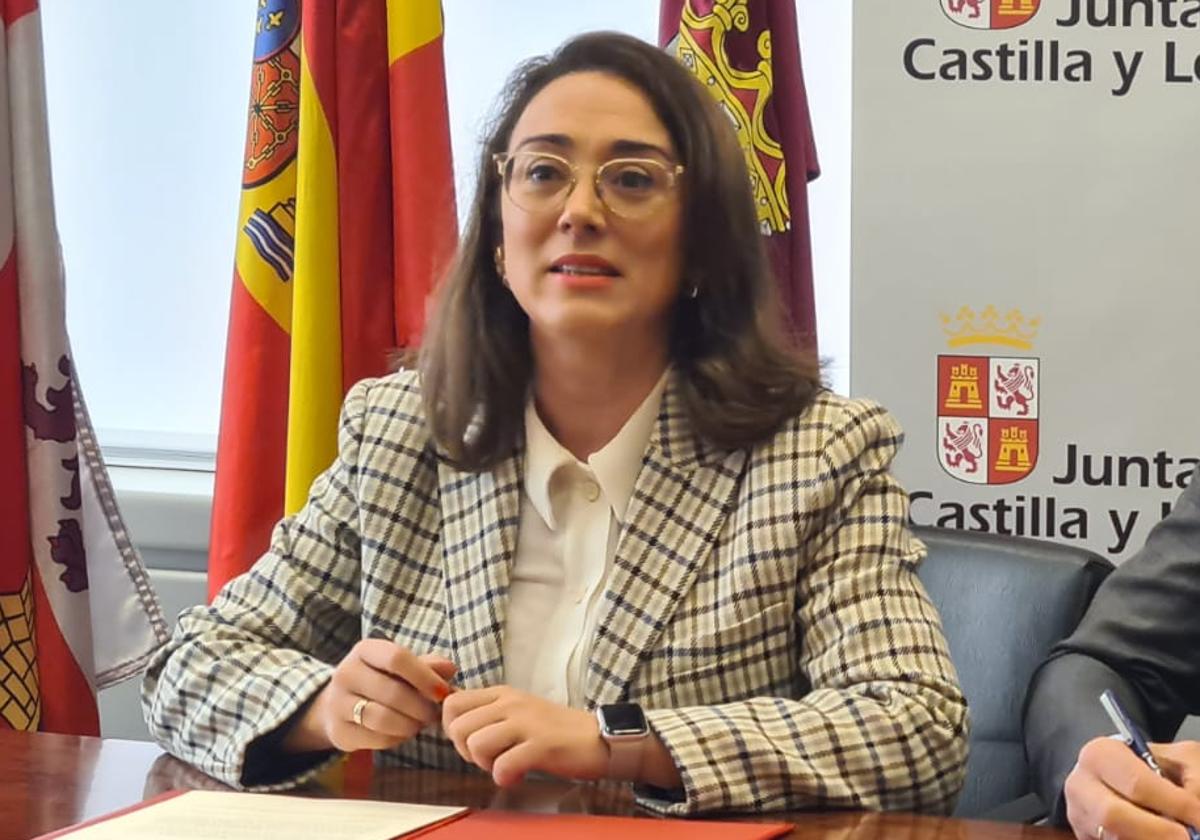 Consejera de Movilidad de la Junta de Castilla y León.