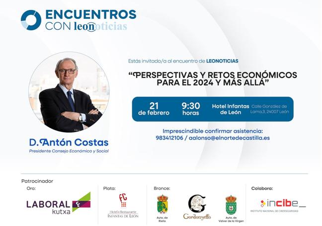 Invitación al Foro económico de Leonoticias