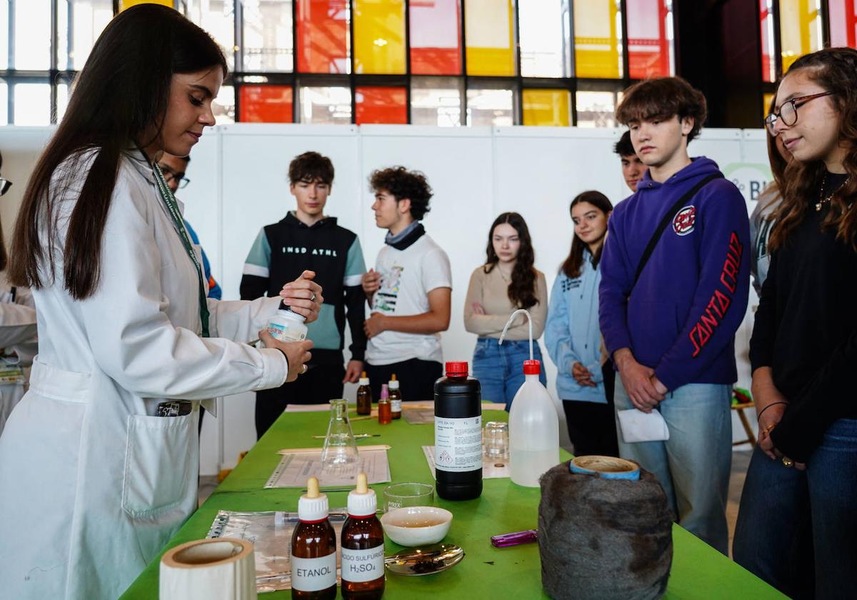 Inaugurución de Expociencia 2024 este martes en el Palacio de Exposiciones.