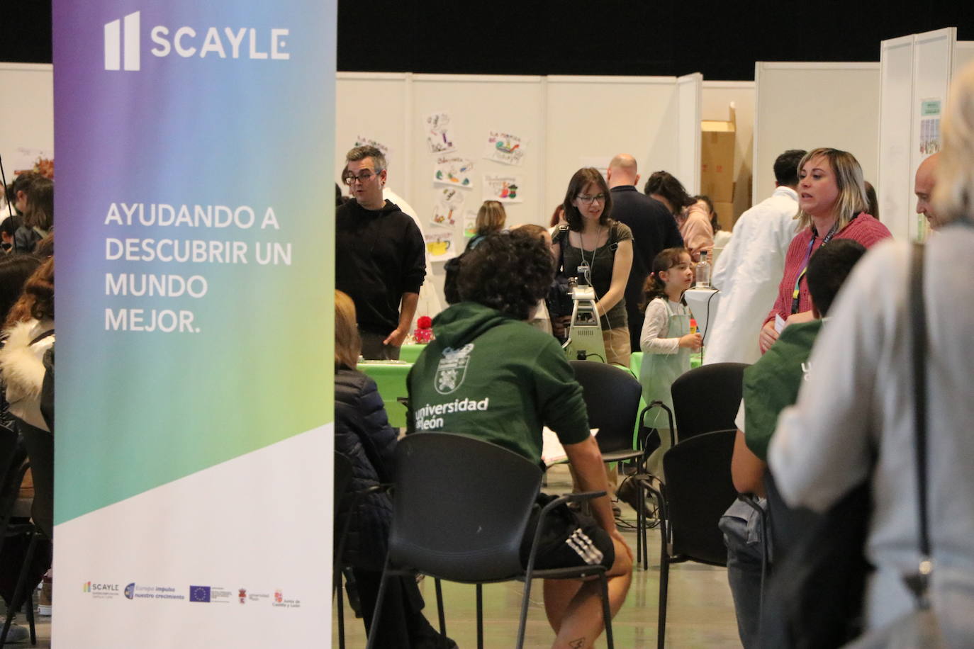 Expociencia 2024 a través de uno de los expositores