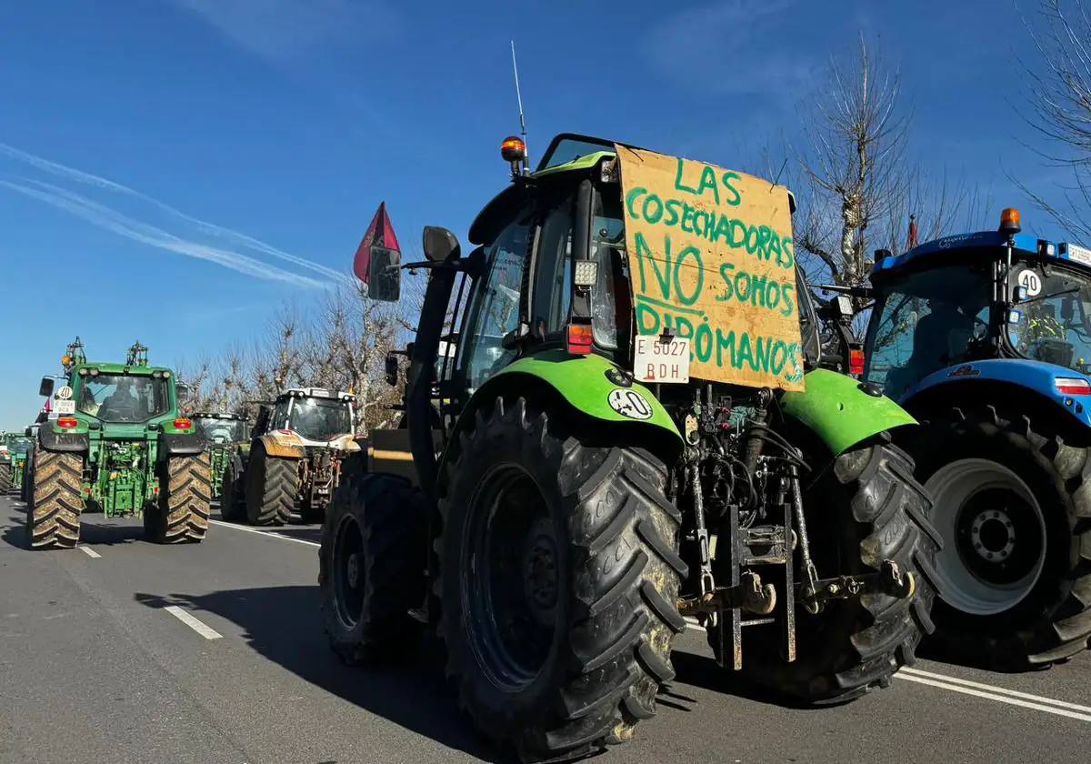 Tractorada con el mismo recorrido.