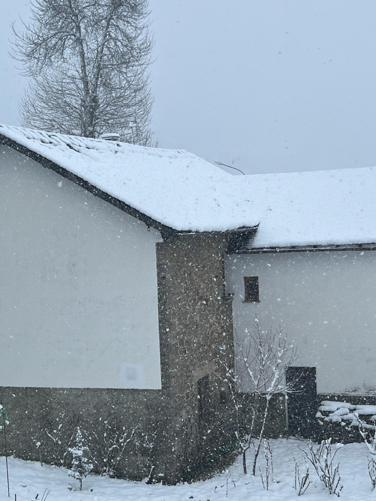 Nieve en Caboalles de Abajo