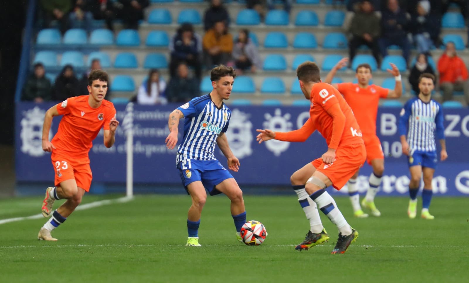 Las mejores imágenes del Ponferradina-Real Sociedad B