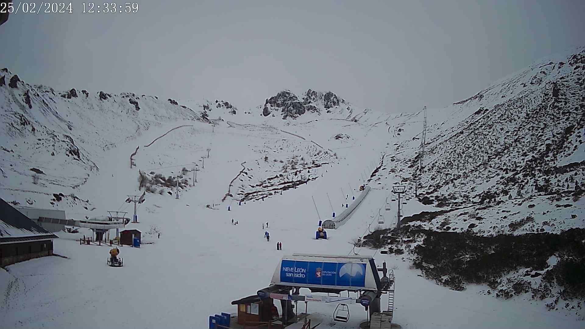 La nieve vuelve a San Isidro