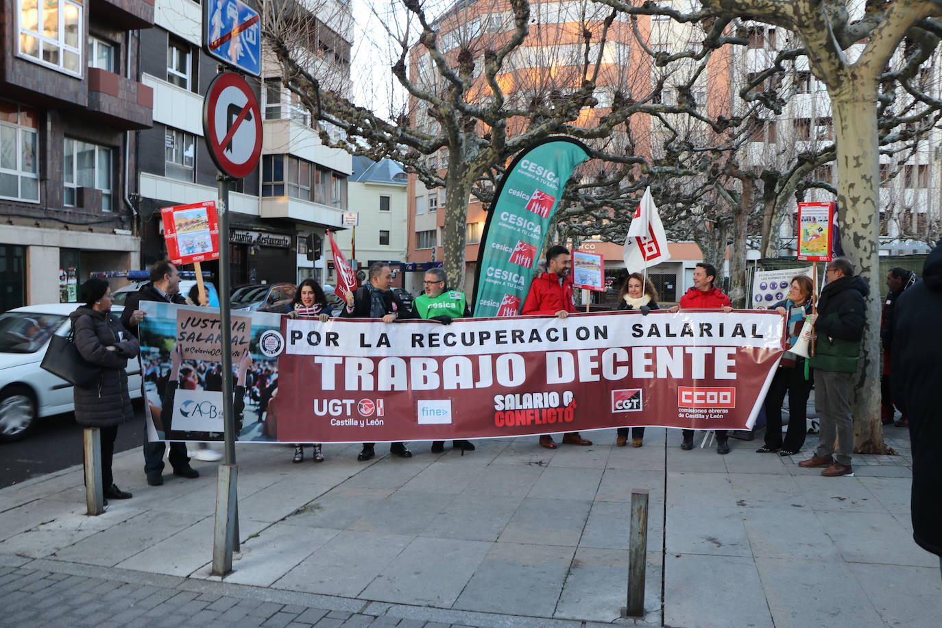 Huelga empleados de banca