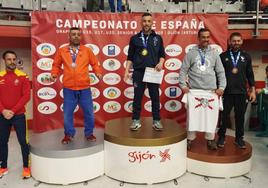 Doble oro para el leonés Jonatan González en el Nacional de grappling