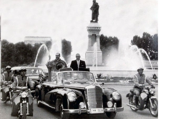 Viista del Cardenal Landázuri en 1964.