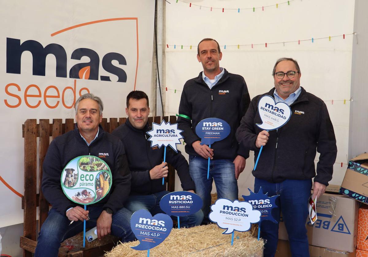 Imagen principal - La empresa Páramo Nutrición en la Feria de Valencia de Don Juan