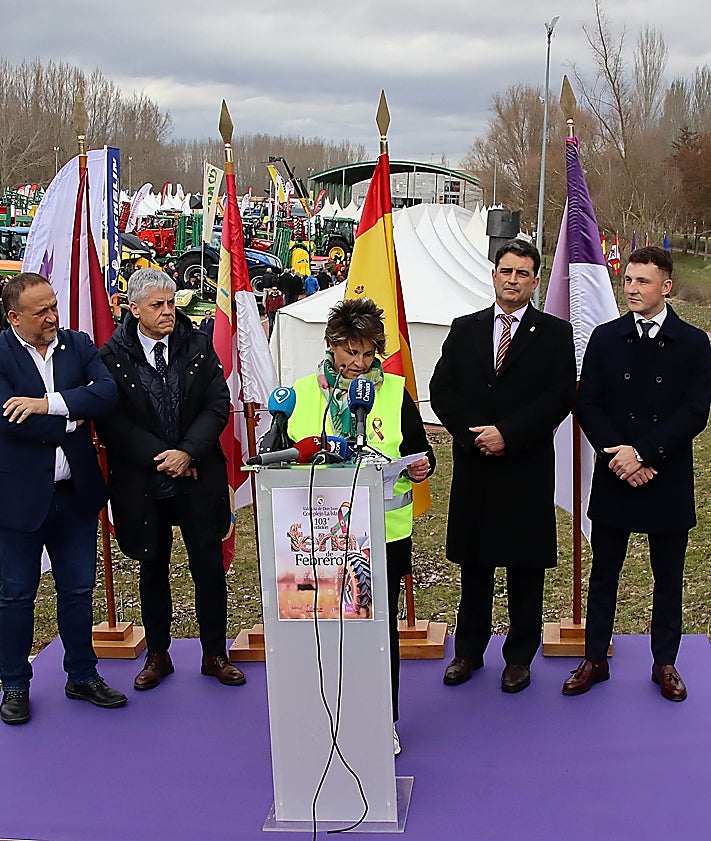 Imagen secundaria 2 - Inaguración de la Feria de Febrero de Valencia de Don Juan
