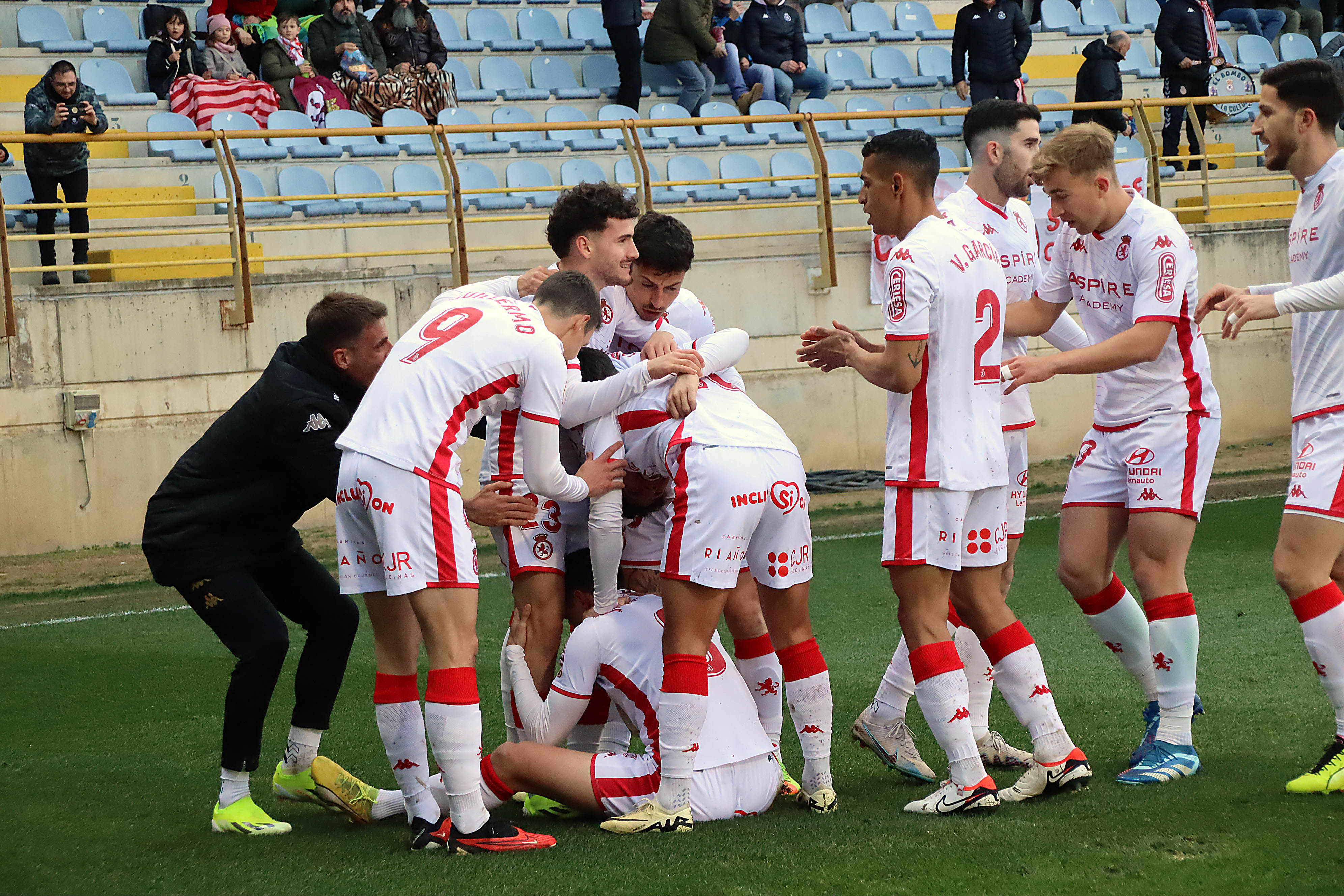 Todas las imágenes del empate entre Cultural y Tarazona