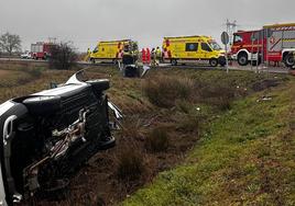 Accidente del pasado sábado en La Antigua.