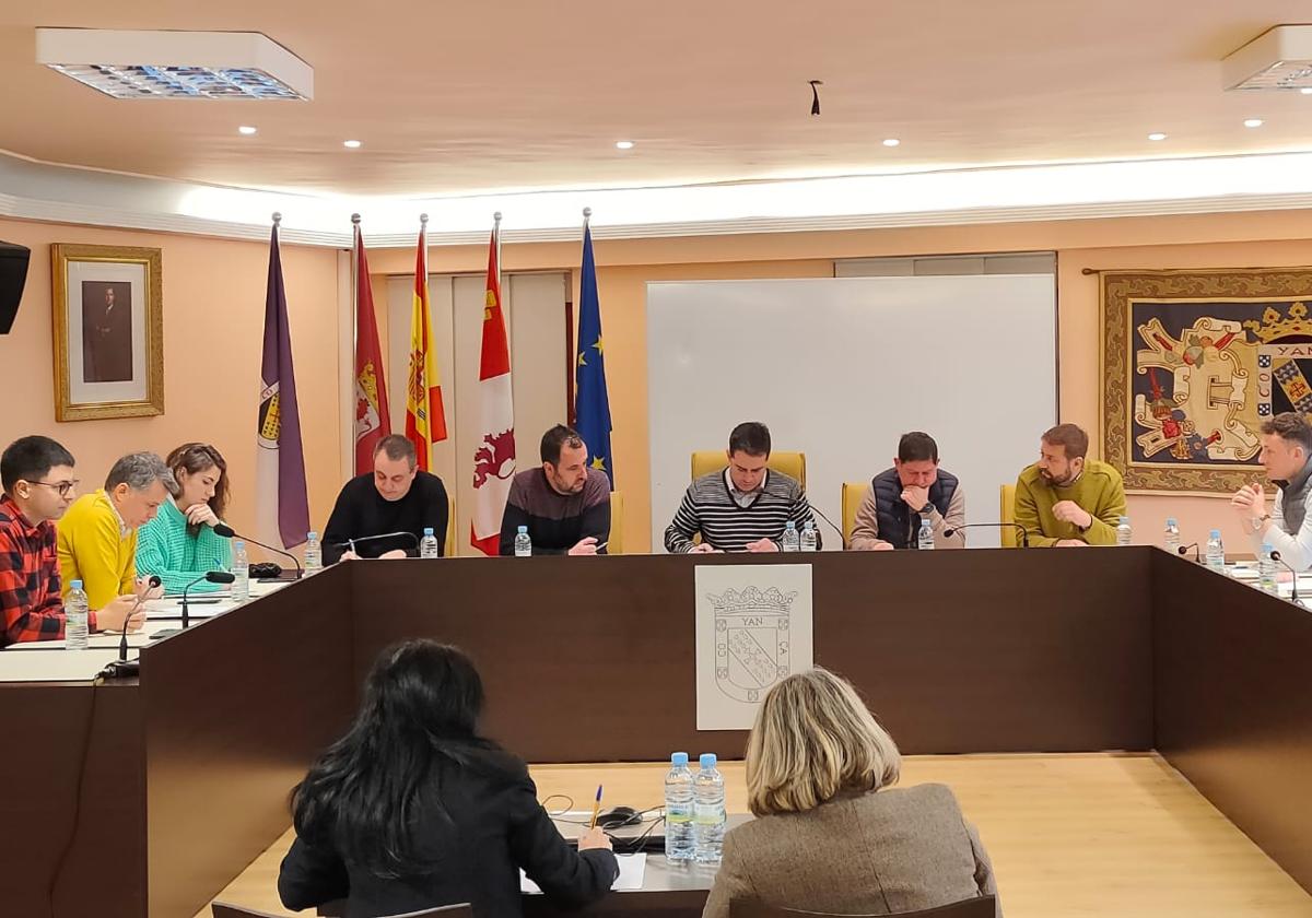 Imagen del pleno del Ayuntamiento.