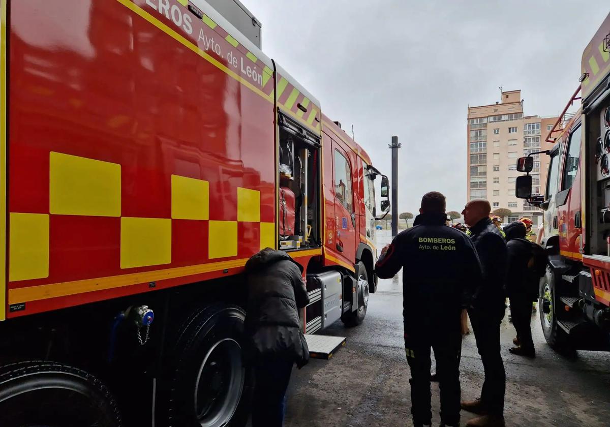 Imagen de archivo de Bomberos de Leon.