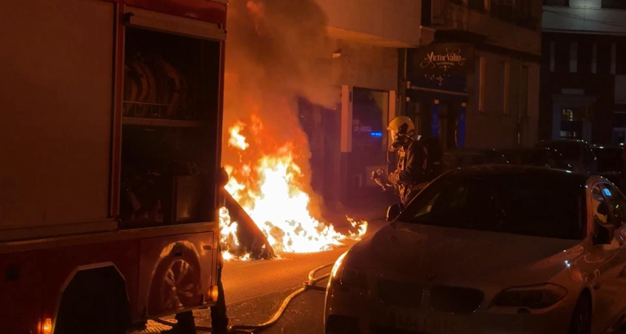 Imagen de la archivo de una intervención por parte de Bomberos de León.