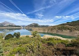 Imagen de archivo del embalse del Porma.
