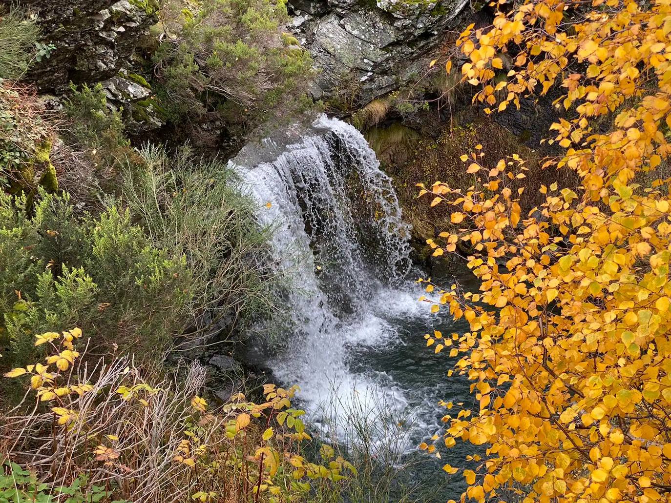 Increíbles cascadas en Valdelugueros