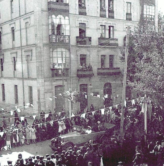 Antiguo edificio del Banco Santander. 1927.