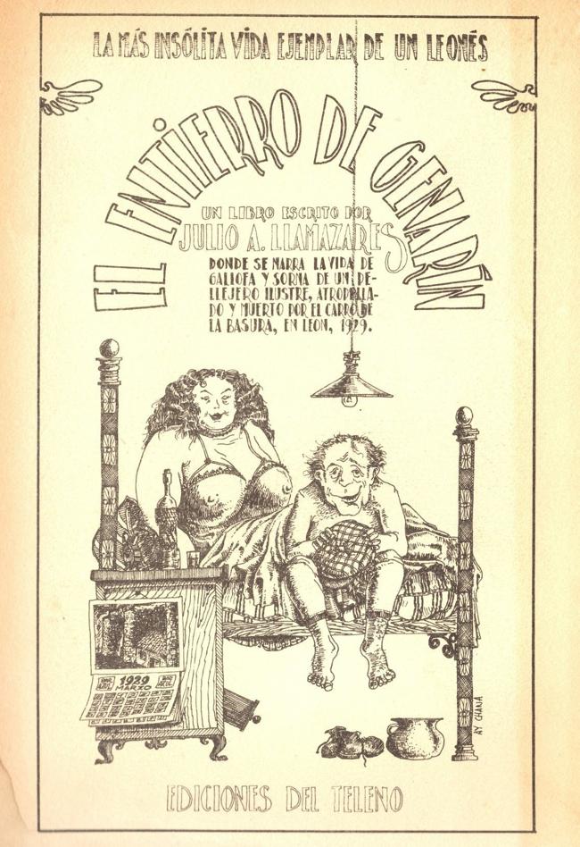 Primera Edición de El Entierro de Genarín. Julio Llamazares.