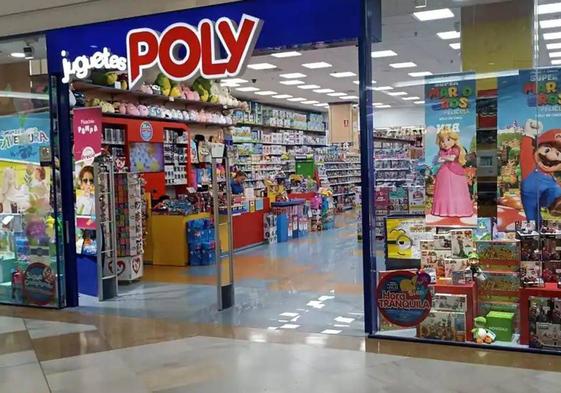Una tienda de la juguetería Poly.