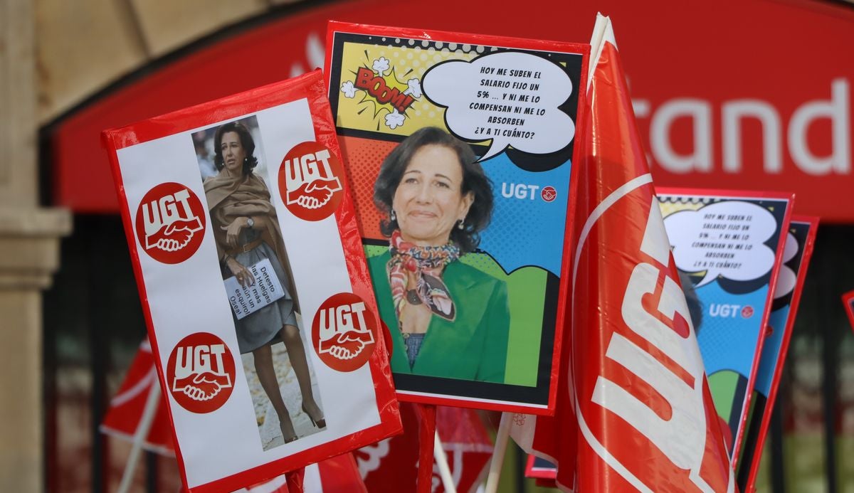 El sector de la banca de León reivindica subidas salariales