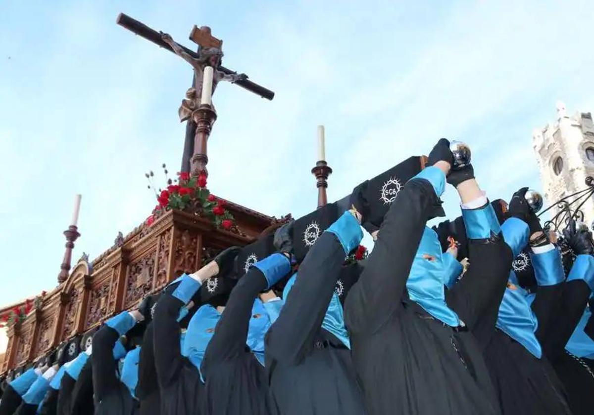 Imagen de una procesión de Jueves Santo.