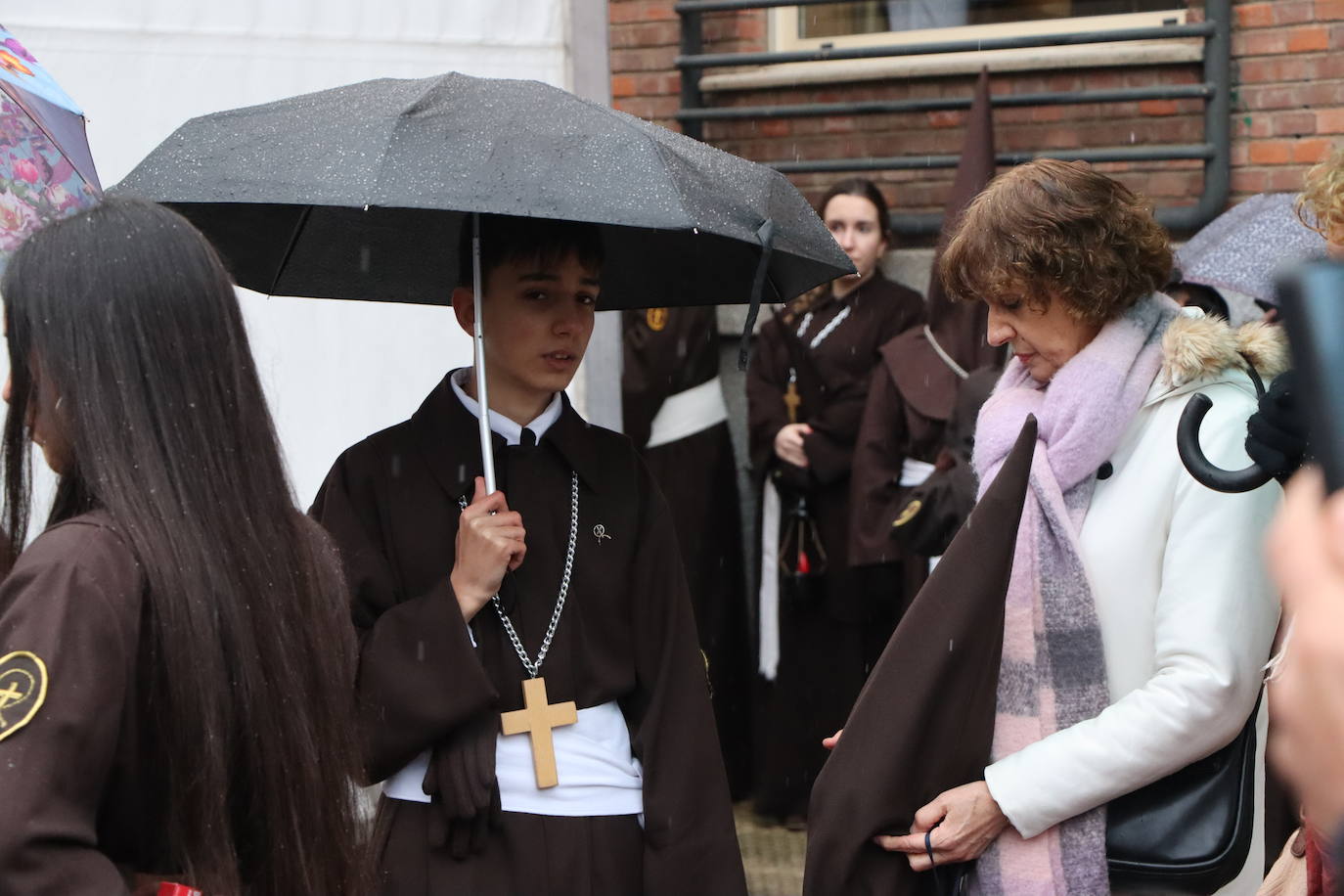 Procesión del Perdón en León 2024.