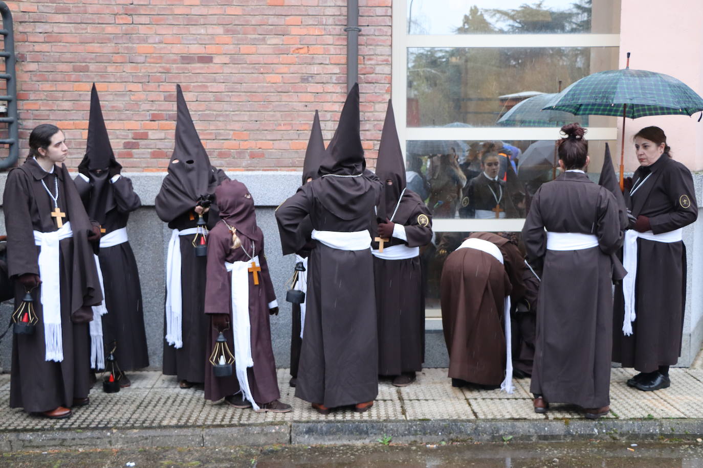 Procesión del Perdón en León 2024.