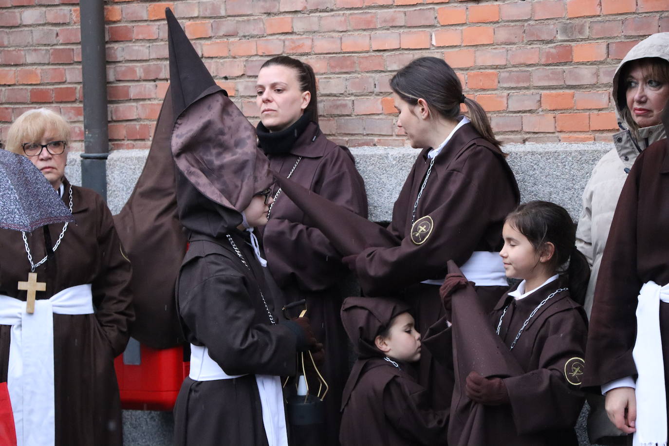 Procesión del Perdón en León 2024.