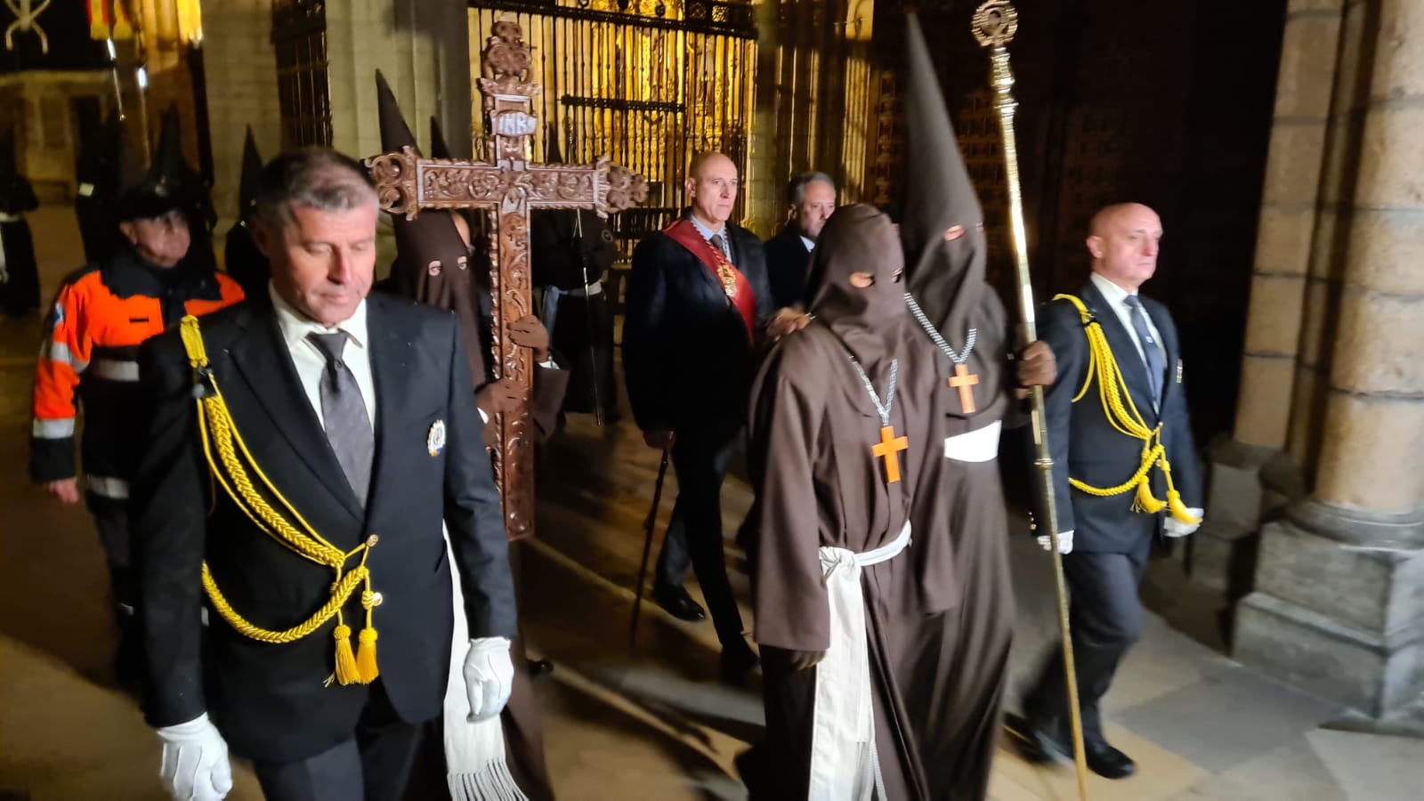 Procesión del Perdón en León 2024.