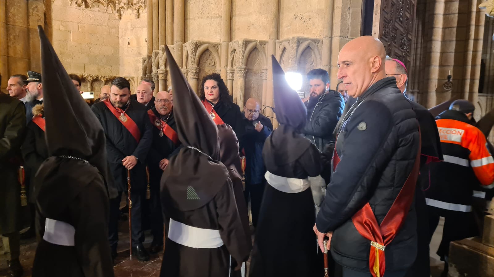 Procesión del Perdón en León 2024.