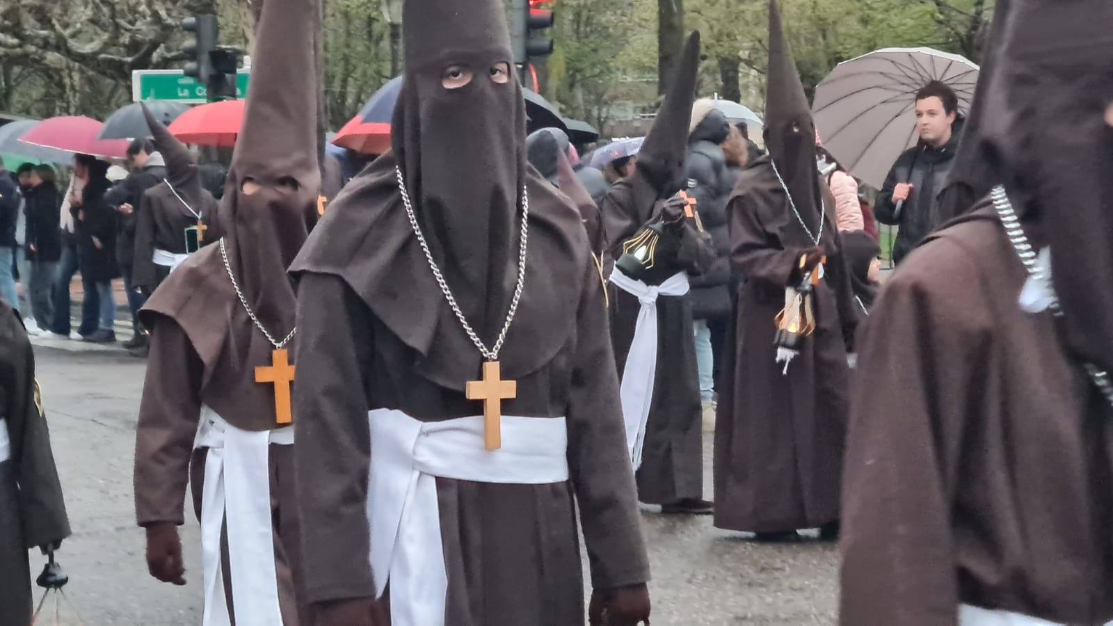 Procesión del Perdón en León 2024.