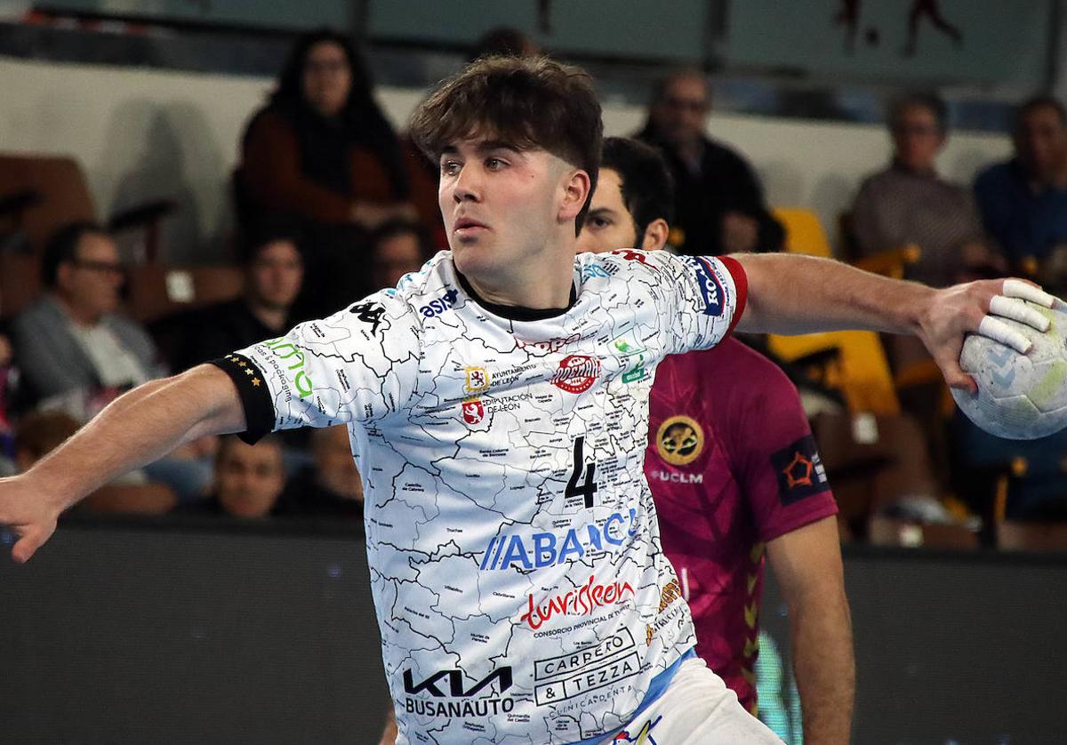 Carlos Álvarez, en el partido ante Cuenca del domingo.